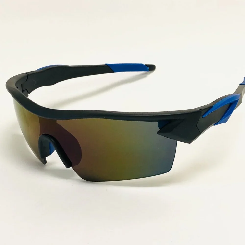 Men Sunglasses Multi Color Mirror Lens Sports‎ Shades Light Weight Confortable